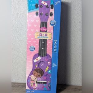 RARE Doc McStuffins First Act 4 string UKULELE mini guitar for Kids New in Box